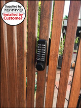 Borg Mechanical-Digital 2601 Marine Knob ECP Easi Code Change - 60mm BackSet - Black