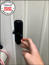 Borg Mechanical-Digital 2601 Marine Knob ECP Easi Code Change - 60mm BackSet - Black