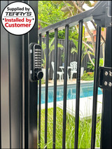 Borg Digi-Mech 2621 Marine Knob/Knob Black installed by Terry's Gold Coast Smart Locks