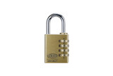 Lockwood 150/40/130 Brass Combination Padlock 40 mm