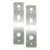 Lockwood Cortex Scar Plate - Suits CTX3772, Satin Stainless Steel, Pair