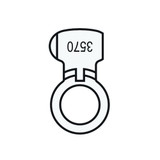 Lockwood 3570 Series - Holdback Lever (Box of 10) - Left Hand