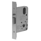 Lockwood 3572 Mortice Vestibule Lock (8mm Hubs) - Satin Chrome