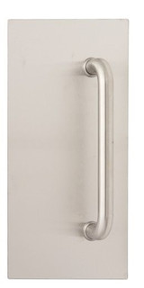 Lockwood 208 Exterior Plate with P3 Pull Handle - Satin Stainess Steel