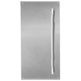 Lockwood 209 Interior Plate with P4 Pull Handle - Satin Stainess Steel