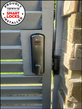 Lockwood DX Digital-Mechanical Keypad with 530 Latch - Satin Chrome (Fire Rated)