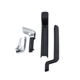 Lockwood H100 DDA Grip And 'U' Handle Kit - Satin Chrome