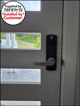 Yale Unity Entrance Smart Lock Fire Rated - Silver