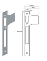 Lockwood Striker Bifold - Stainless Steel 51mm - Satin Stainless