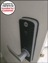 Yale Unity Entrance Smart Lock Fire Rated with DDA Lever