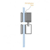 Lockwood ES8000/ES8100 V - Lock Glass Door Kit