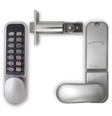 Borg Mechanical Digital BL2201SCECP – Knob Keypad – Satin Chrome – Easicode Pro – Holdback