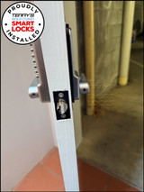 Borg Mechanical-Digital 2401 Lever EasiCode - Satin Chrome