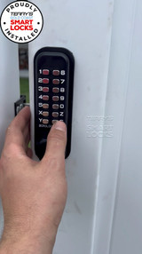 Borg Mechanical-Digital 2605 Marine Knob Rim Mount DeadBolt