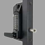 Borg BL3430 MG Pro ECP Mechanical Digital Gate Lock - Back-to-Back Keypads - Marine Grade Pro - Easicode Pro - Black