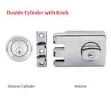 Lockwood 355 Deadlock - Chrome Plate