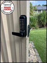 Borg Digi-Mech 4441 Marine Pro Lever/Lever BTB ECP (Black) installation photo