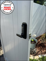 Borg Mechanical-Digital 4409 Slam Latch, Strike Marine EasiCode