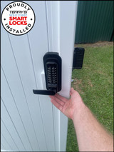 Borg Mechanical-Digital 4409 Slam Latch, Strike Marine EasiCode