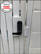 Borg Mechanical-Digital 4409 Slam Latch, Strike Marine EasiCode