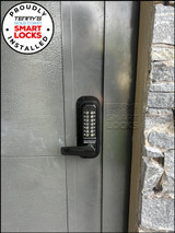 Borg Mechanical-Digital 4409 Slam Latch, Strike Marine EasiCode