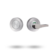 Lockwood Symphony 1220 Blank Rose Privacy Indicating D-Turn Escutcheon Kit