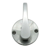 Lockwood 1370 Series Privacy Indicating Disabled Accessible Turn Escutcheon - Surface Fix - Satin Chrome