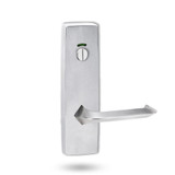 Lockwood 1814/116 - Exterior Plate - Privacy Indicator Emergency Turn & Lever - Lever 116