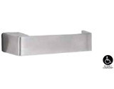 Lockwood 200 Exterior Plate with Privacy Indicating Emergency Turn & 90 Lever - Left Hand