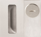 Lockwood 220D Concealed Fix Plate with Emergency Turn & Flush Pull - Right Hand