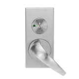 Lockwood 222D (NoClutch) Concealed Fix Plate Privacy Indicating Emergency Turn 23 Lever