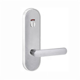 Lockwood 2814 Round End Plate with Privacy Indicating Emergency Turn & 106 Lever