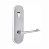 Lockwood 2814 Round End Plate with Privacy Indicating Emergency Turn & 145 Lever