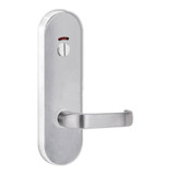 Lockwood 2814 Round End Plate with Privacy Indicating Emergency Turn & 74 Lever