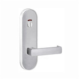 Lockwood 2814 Round End Plate with Privacy Indicating Emergency Turn & 76 Lever