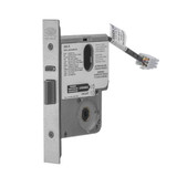 Lockwood Electric Mortice Lock - 60mm Monitored, Modric Spring - Satin Chrome