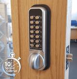 Borg BL2901SCECP Mechanical Digital Lock – Satin Chrome – Anti-Ligature – EasiCode Pro