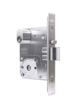 Lockwood 3772RSS - MkII Universal Primary Lock Full Radius End Faceplate 60mm Backset Satin Stainless