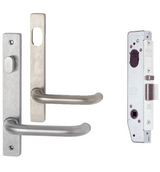 Lockwood Universal Lock Kit (No Cylinder - Satin Chrome)
