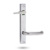 Lockwood 4941/70SC - Interior Narrow Plate - Square-End Brass - Lever 70 - Satin Chrome