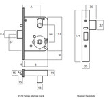 Lockwood Electric Strike 12-30vDC Multi Function - Monitored