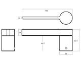 Lockwood Rob Watson Full Operating Set & A2 Lever - Satin Anodised