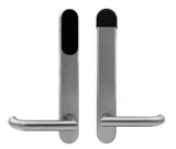 ASSA ABLOY SMARTair i-max Standalone Electronic Escutcheon – HID iCLASS Narrow Mortice DDA Handle with Key Override