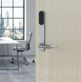 ASSA ABLOY SMARTair i-max Standalone Electronic Escutcheon – HID iCLASS Keypad Standard Mortice DDA Handle with Key Override