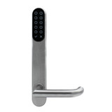 ASSA ABLOY SMARTair i-max Wireless/Openow Electronic Escutcheon – HID iCLASS Keypad Standard Mortice DDA Handle with Key Override