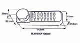 Borg Digi-Mech 2615 Hor. Mar Pro Knob ECP Unhanded
