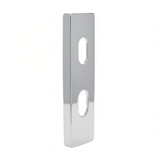 Lockwood Square End Plate with Two Cylinder Holes