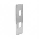 Lockwood Square End Plate with Two Cylinder Holes