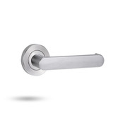 Lockwood Symphony Lever 166 on Round Rose - Fixed Exterior Half Set