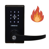 Carbine CEL2 Fire Rated Latching 3in1 Lever Blk